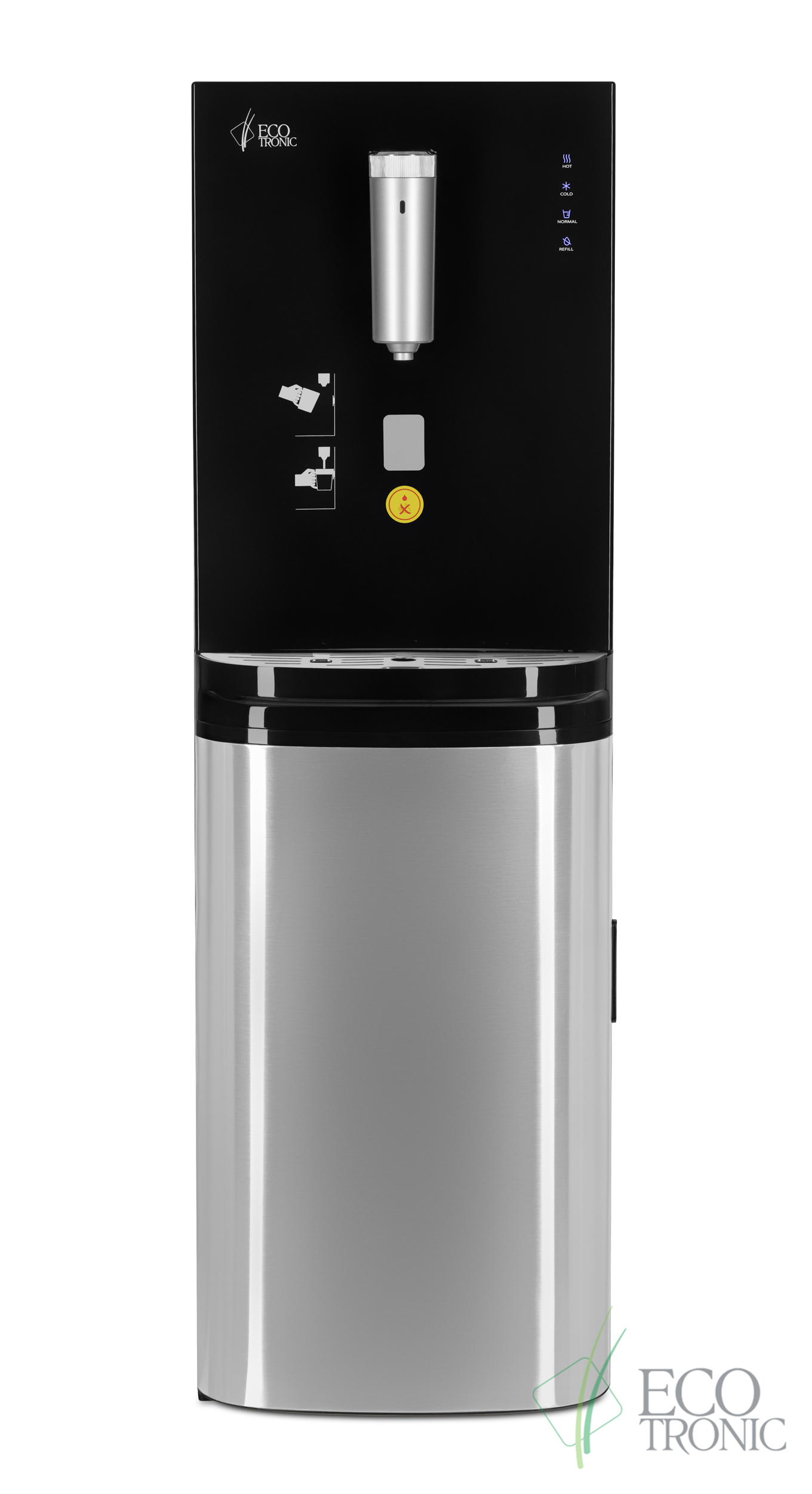 Кулер Ecotronic T10-LXE UV black-SS с нижней загрузкой